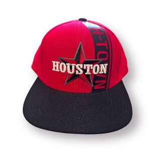 Houston H-Town‎ Red Snapback Hat